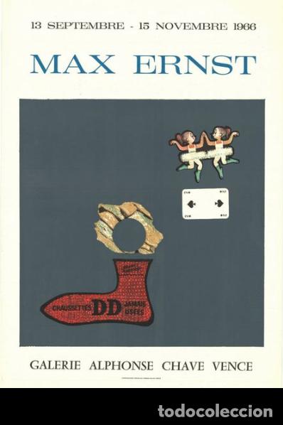 Arte: Max Ernst. 1966. Galerie Alphonse Chave - Foto 1