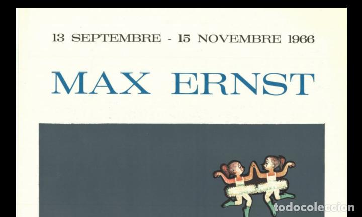Arte: Max Ernst. 1966. Galerie Alphonse Chave - Foto 2