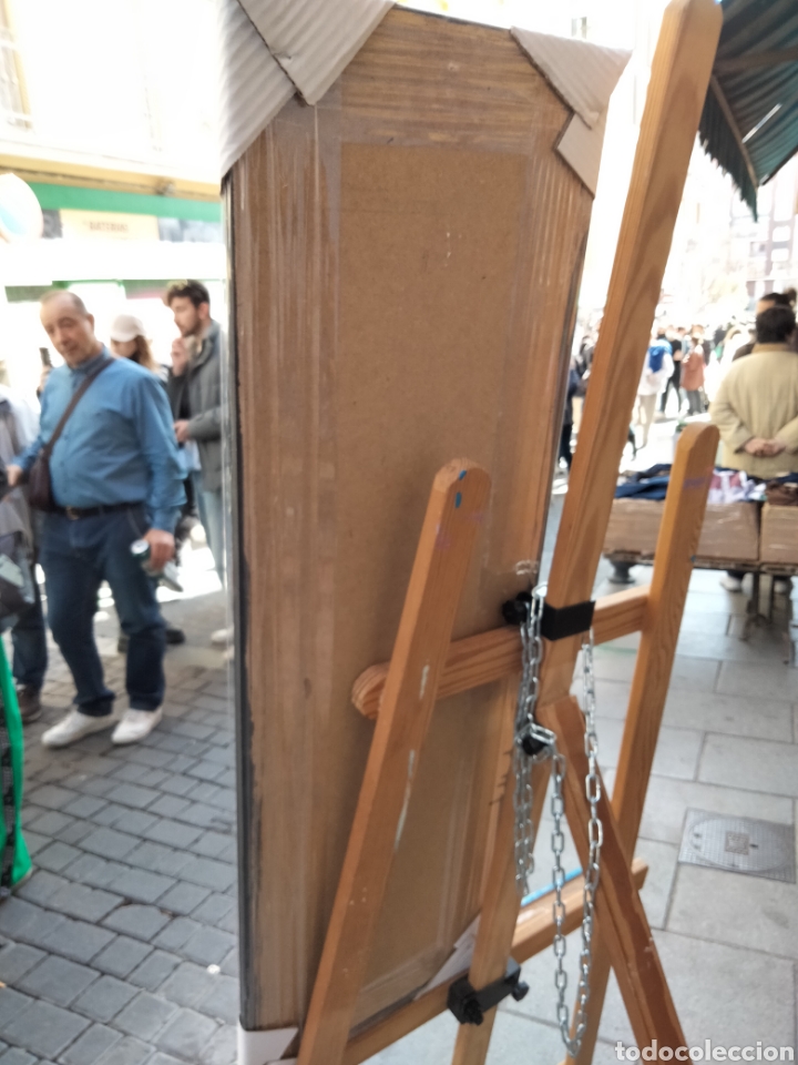 Arte: Cuadro DE MUCHA &rdquo;AMATISTA&rdquo; Litograf&iacute;a offset sobre tabla. - Foto 6