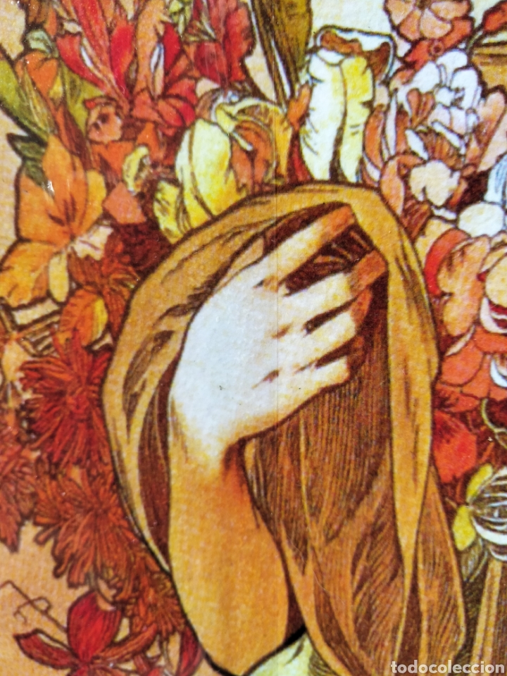 Arte: Cuadro de Alphonse Mucha. Litografia offset - Foto 4