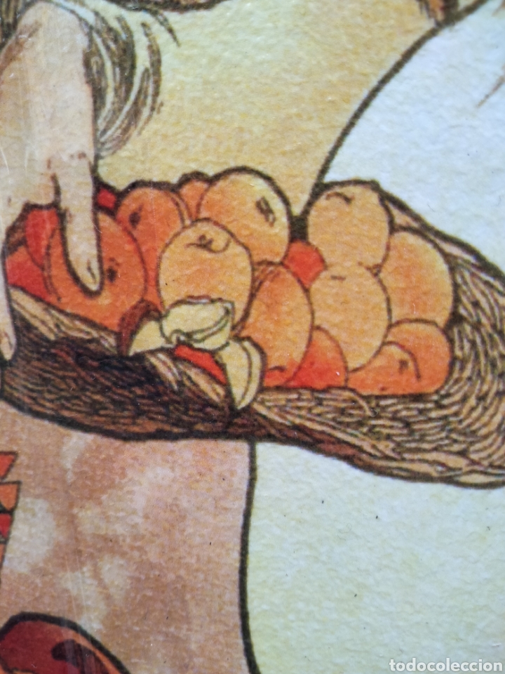 Arte: Cuadro de Alphonse Mucha. 60x20 cm. Litograf&iacute;a offset - Foto 5