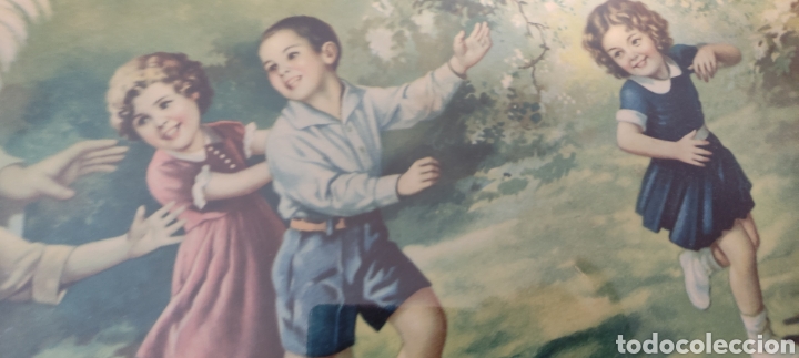 Arte: Litograf&iacute;a del &Aacute;ngel de la guarda - Foto 6