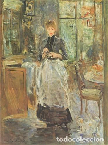 Kunst: Lamina impresionista de MORISOT &rdquo;En el comedor&rdquo; 1886. 80 x 60cm
