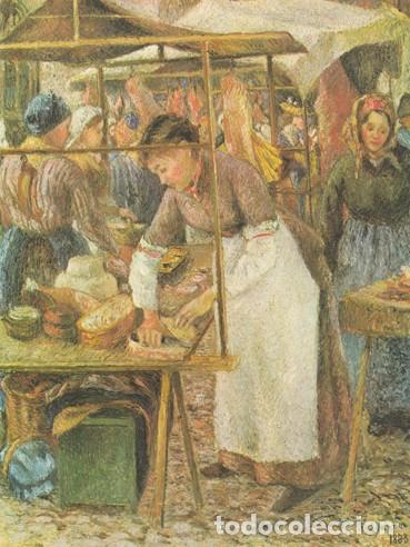 Kunst: Lamina impresionista de PISSARRO &rdquo;La Tocinera &rdquo; 1883. 80 x 60cm