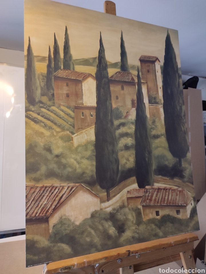 Arte: Maurizio Moretti, La Toscana. Litograf&iacute;a tama&ntilde;o 80x60 cm para enmarcaci&oacute;n