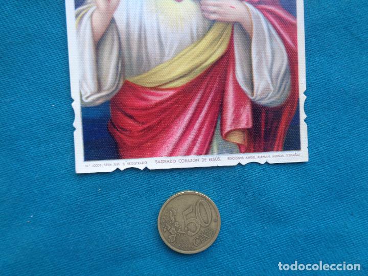 Arte: LITOGRAF&Iacute;A SAGRADO CORAZ&Oacute;N DE JES&Uacute;S - Foto 3