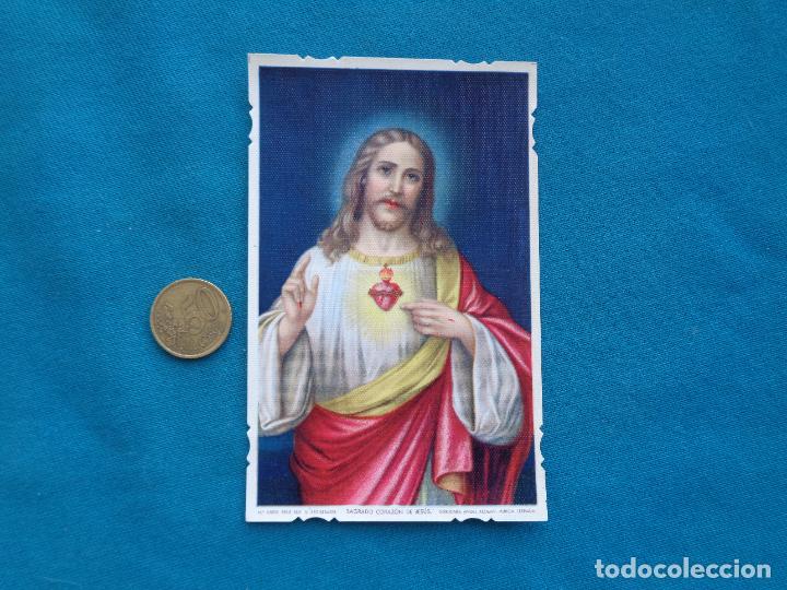 Arte: LITOGRAF&Iacute;A SAGRADO CORAZ&Oacute;N DE JES&Uacute;S - Foto 1