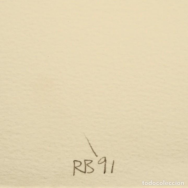 Arte: Robert Barry - Litograf&iacute;a firmada y numerada - Foto 2