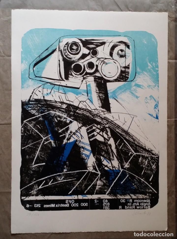 Arte: Litograf&iacute;a firmada y numerada, 1988 - Foto 1