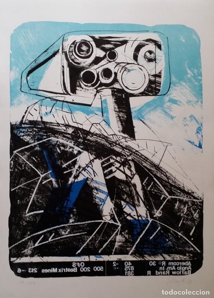 Arte: Litograf&iacute;a firmada y numerada, 1988 - Foto 2