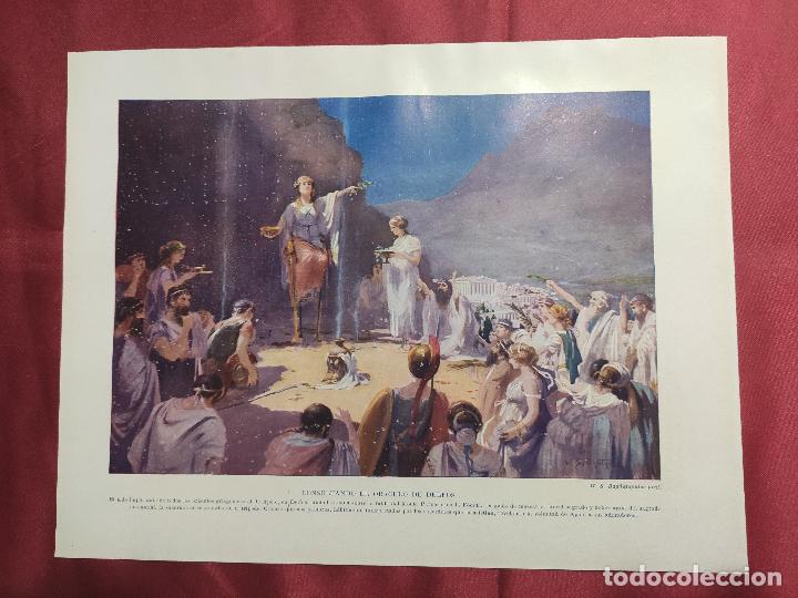 Arte: CONSULTANDO EL ORACULO DE DELFOS. W. S. BAGDATOPULOS. 1930. - Foto 1