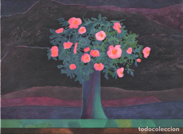 Arte: PERE GARCIA-FONS FORES DE LA GARRIGA LITOGRAF&Iacute;A ORIGINAL FIRMADA Y NUMERADA 64/100 PAPEL BFK RIVES