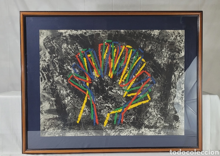 Arte: Litograf&iacute;a de Robert llim&oacute;s tirada de 99 - Foto 2