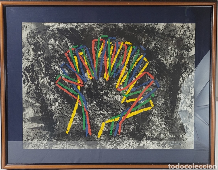 Arte: Litograf&iacute;a de Robert llim&oacute;s tirada de 99 - Foto 1