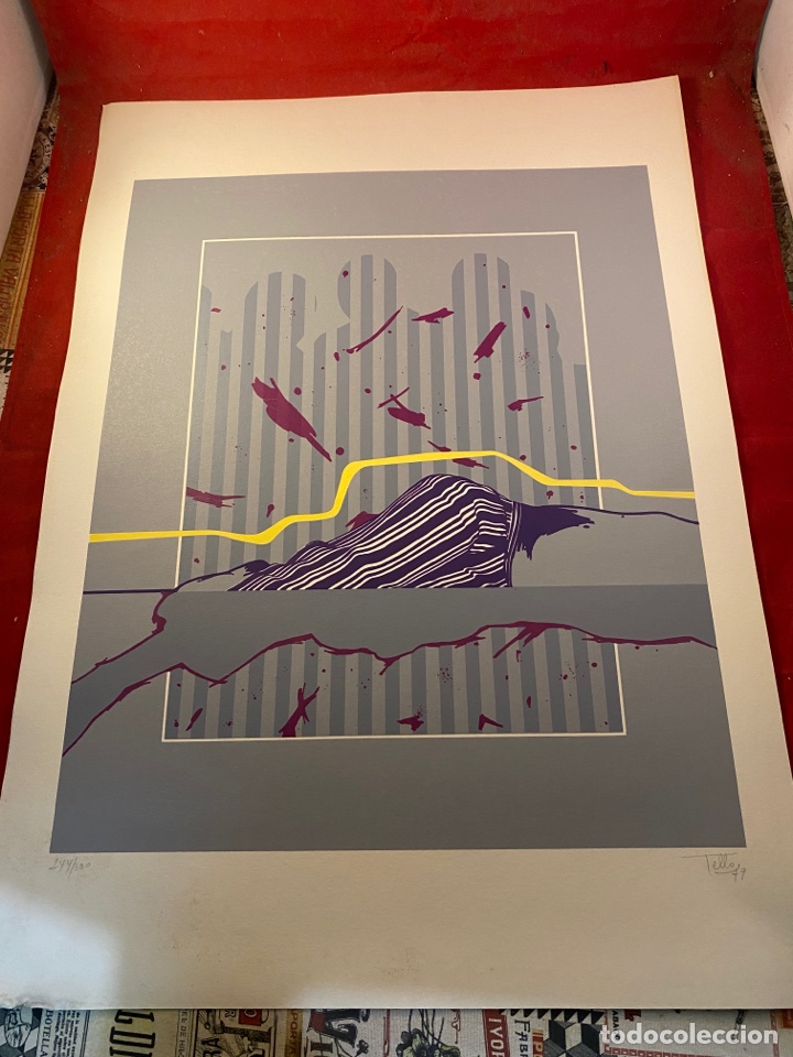 Arte: Litograf&iacute;a Tello 79 - Foto 1