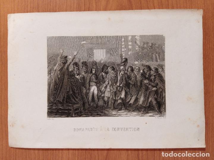 Arte: ANTIGUA LITOGRAF&Iacute;A A. GARNIER SEUL. RAFFET DEL. BONAPARTE A LA CONVENTION. MOTIVOS MILITARES