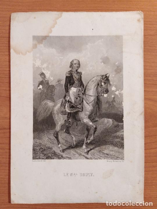 Arte: ANTIGUA LITOGRAF&Iacute;A. HENRY ROBINSON. LOUIS DAVID PINX. LE MAL SOULT. MOTIVOS MILITARES