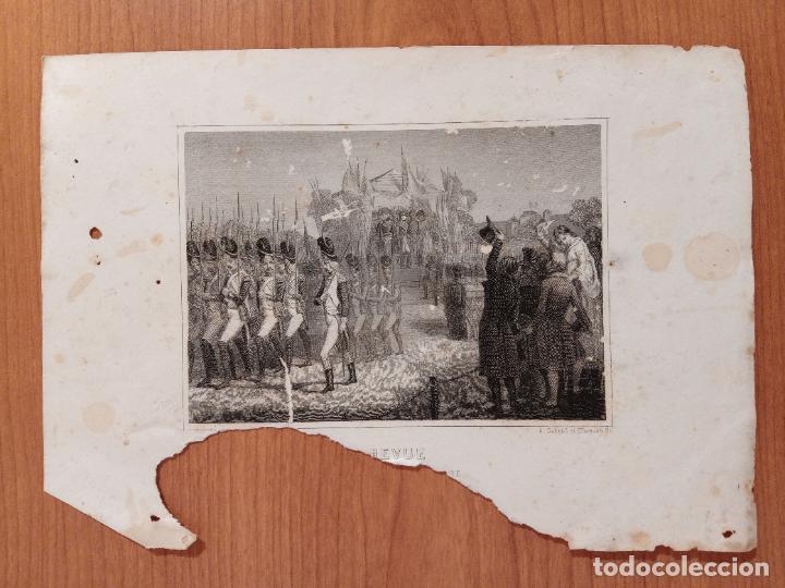 Arte: ANTIGUA LITOGRAF&Iacute;A. A GABRIEL ET CHANSON. REVUE. MOTIVOS MILITARES