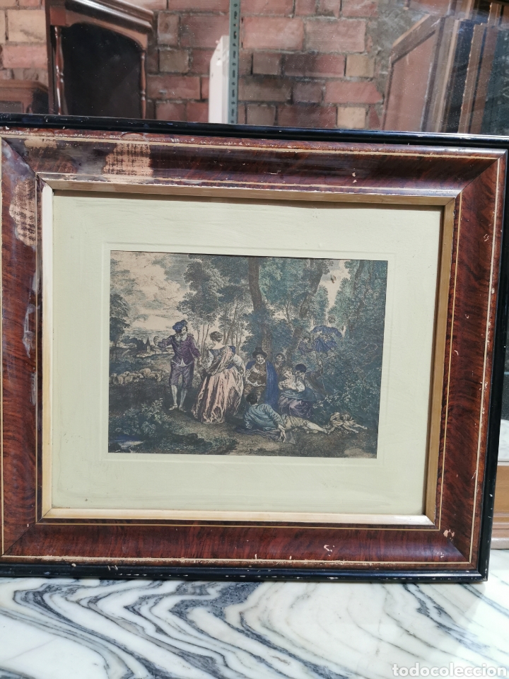 Art: Cuadro antiguo 49. 43 cm