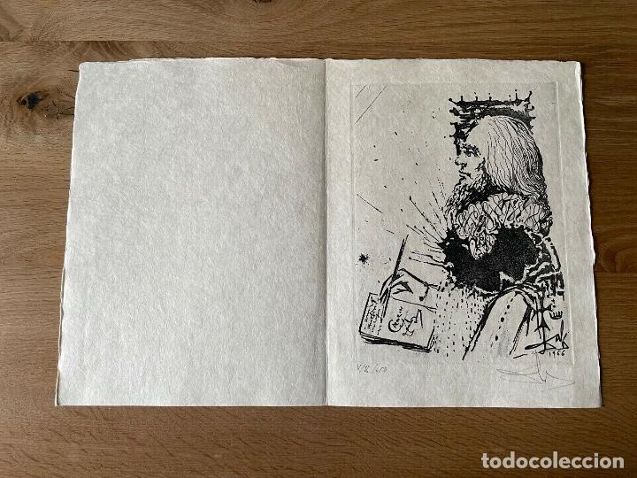 Arte: Aguafuerte Original DAL&Iacute; - Con Firma Original - 1966 - Foto 1