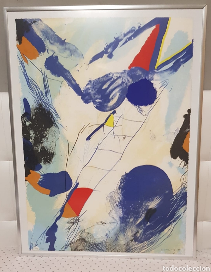 Arte: Litografia aguafuerte Josep Guinovart