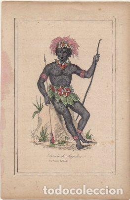 Arte: LITOGRAFIA ORIGINAL. DETROIT DE MAGELLAN G-TIPYCOST-139