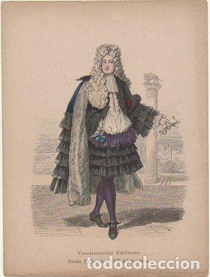 Arte: LITOGRAFIA ORIGINAL. VENETIANISCHER EDELMANN G-TIPYCOST-176