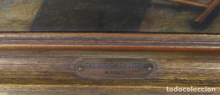 Arte: CUADRO de William Hogarth, The graham Children - Foto 4