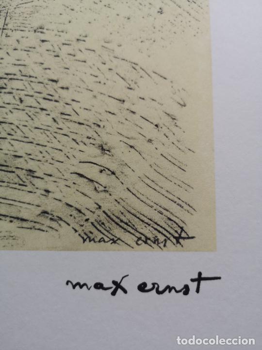 Arte: Litograf&iacute;a abstracta titulada La Mer de Max Ernst - Foto 2