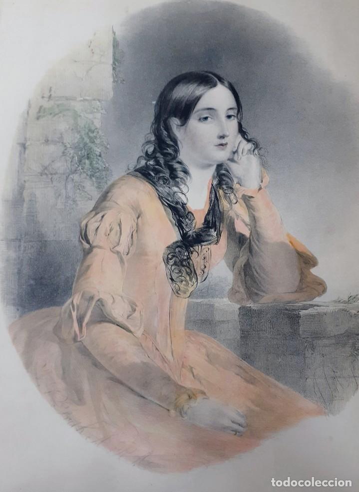 Arte: cuadro ingl&eacute;s litograf&iacute;a antigua - Foto 27