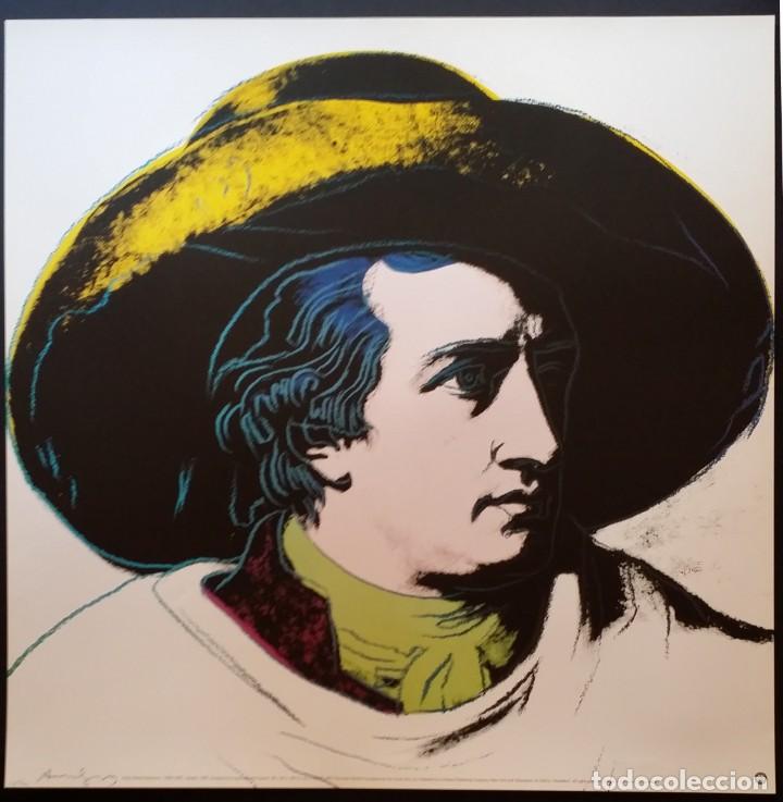 Arte: Andy WARHOL: Goethe, cartel - Foto 1