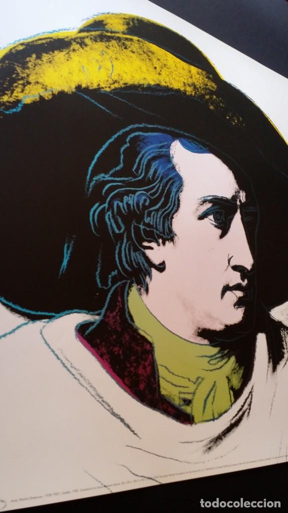Arte: Andy WARHOL: Goethe, cartel - Foto 3