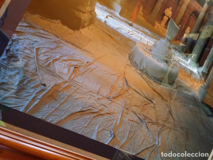 Arte: Christo y Jeanne Claude: Wrapped Vestibule, firmado, collage - Foto 9