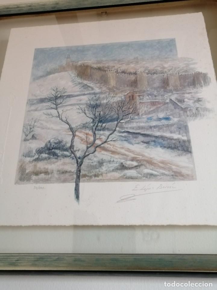 Arte: L&oacute;pez Berr&oacute;n. Enmarcado. - Foto 5