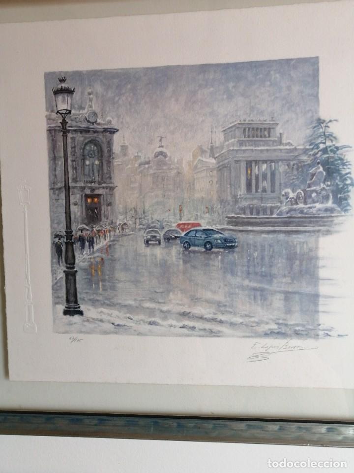 Arte: L&oacute;pez Berr&oacute;n. Enmarcado. - Foto 2