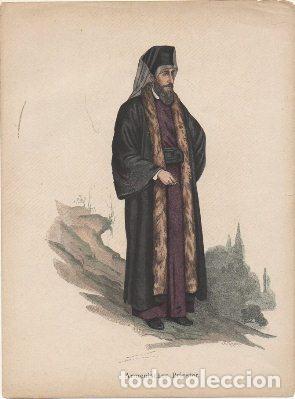 Arte: LITOGRAFIA DE TIPOS Y COSTUMBRES. ARMENISCHER PRIESTER G-TIPYCOST-206