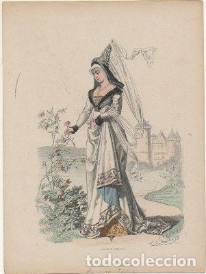 Arte: LITOGRAFIA DE TIPOS Y COSTUMBRES. FRANZOSINCHE EDELDAME G-TIPYCOST-211