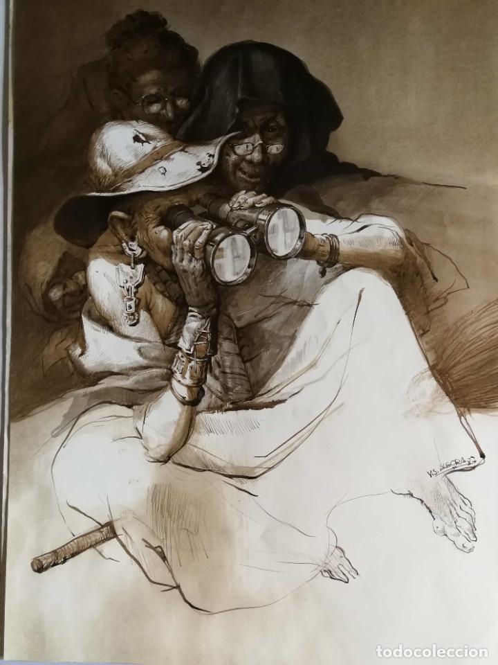 Arte: Litograf&iacute;a de Vicente Sanchez Algora - Foto 1