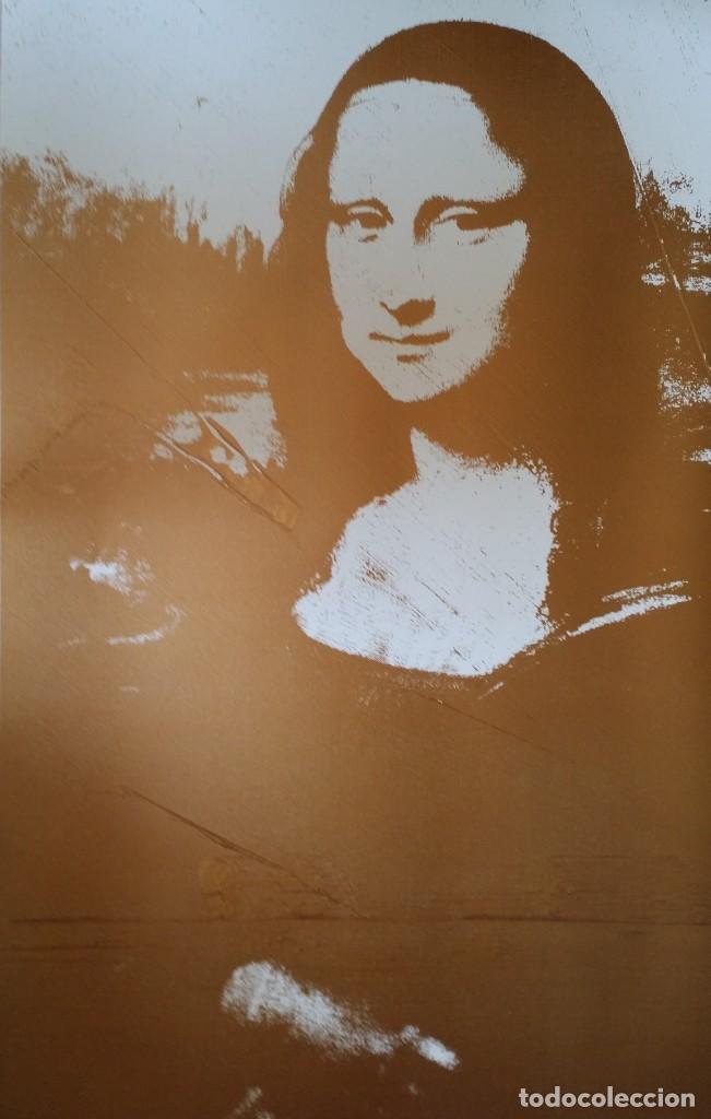 Arte: Andy Warhol: Mona Lisa, 130 X 86 cm. - Foto 3