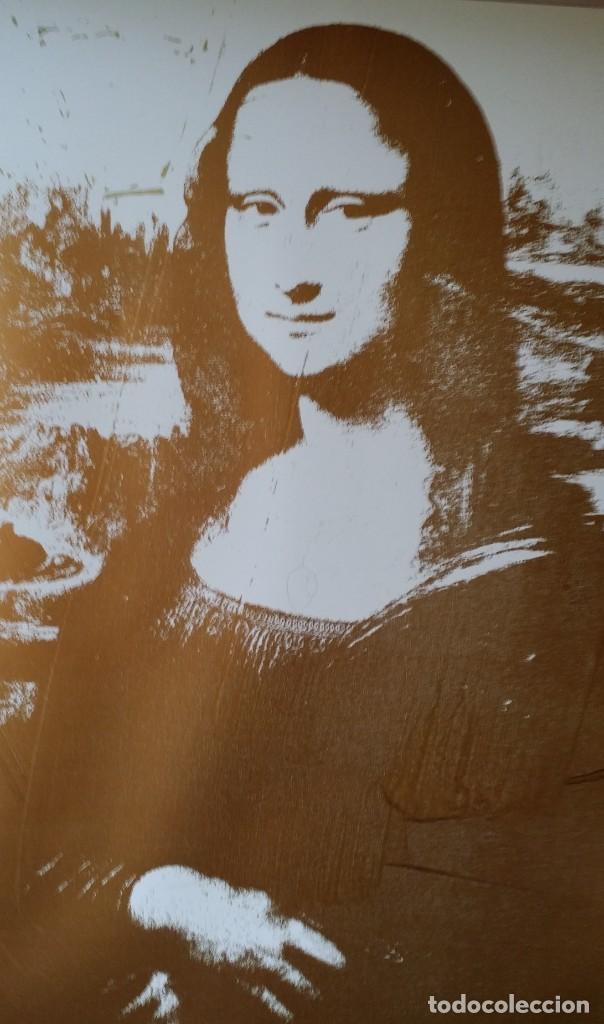 Arte: Andy Warhol: Mona Lisa, 130 X 86 cm. - Foto 4