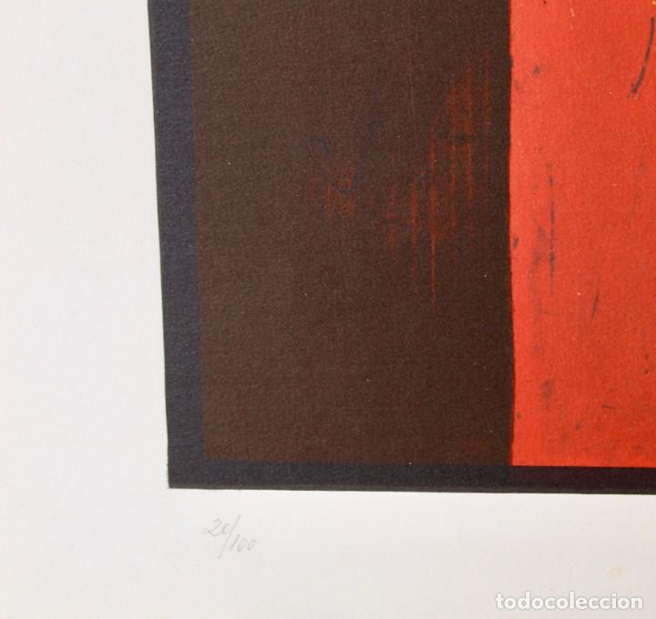 Arte: Litograf&iacute;a de Manuel Bea, &ldquo;Suggeriment al espai&rdquo;, 1976 - Foto 2