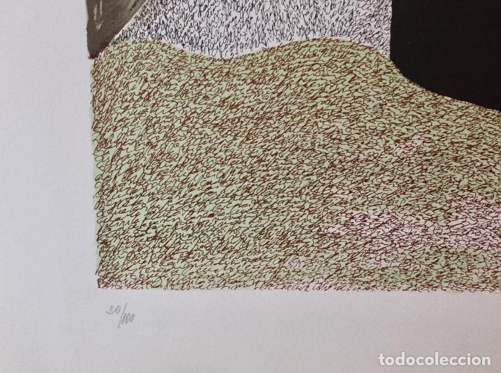 Arte: &rdquo;Renaixen&ccedil;a&rdquo;, Litograf&iacute;a de Daniel Argim&oacute;n, 1976 - Foto 2