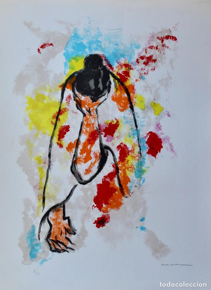 Arte: &rdquo;Safir&rdquo;, Litograf&iacute;a de Rosa Serra - Foto 1
