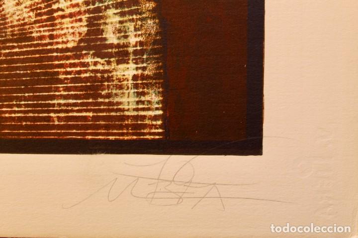 Arte: Litograf&iacute;a de Manuel Bea, 1976 - Foto 3