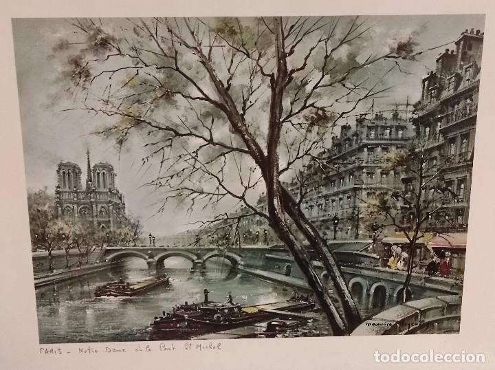 Arte: Litograf&iacute;a Paris - Foto 2