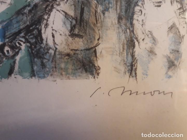 Arte: Litograf&iacute;a SImon BUSON I GRAU - Foto 4