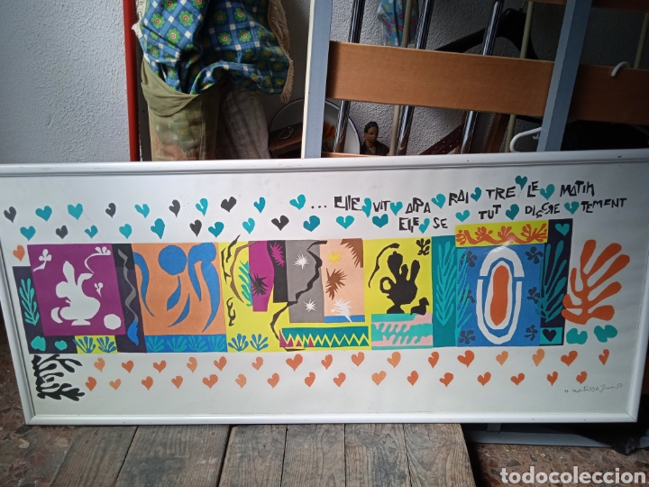 Arte: Litograf&iacute;a en plancha de Henry matisse - Foto 4