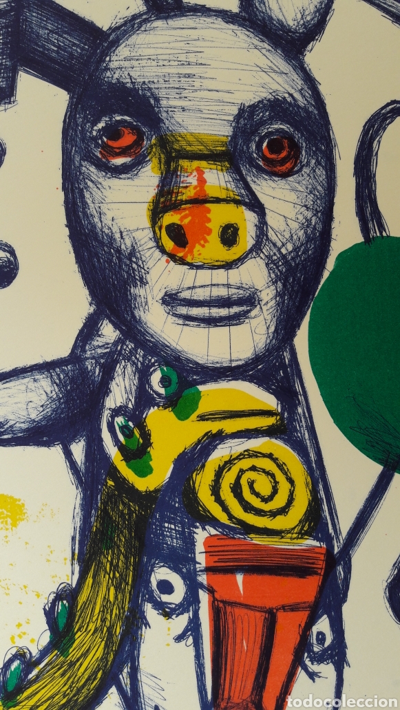 Arte: JAVIER PAGOLA , LITOGRAFIA - Foto 4