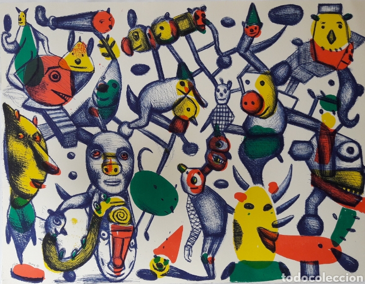 Arte: JAVIER PAGOLA , LITOGRAFIA - Foto 1
