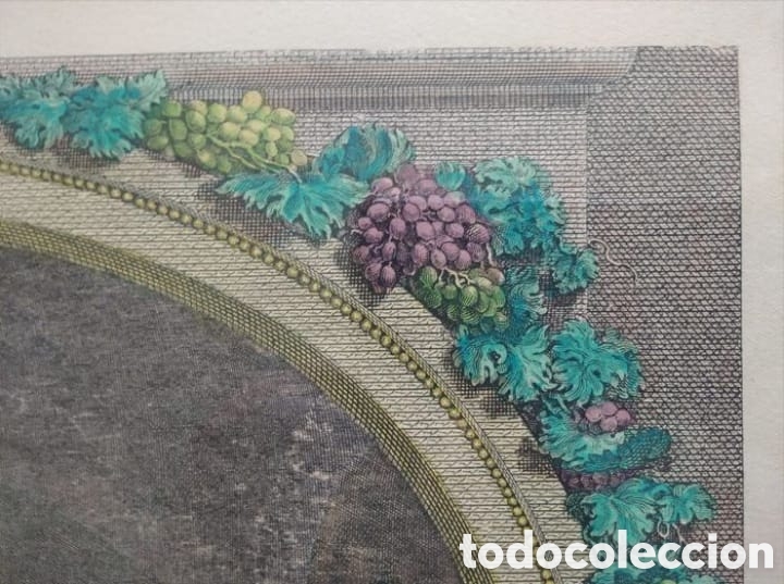 Arte: Litograf&iacute;a original Barroca con sellos - Foto 8